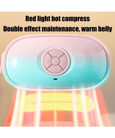 ThyxG Electric Abdominal Massage Device - Portable 3 Heat Levels Adjustable Strength for Belly Legs & Neck - Buy Online on GoSupps.com