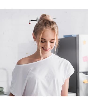 KALLORY Chinese Style Sword Hair Stick - Women's Hair Accessories - Buy Online on GoSupps.com