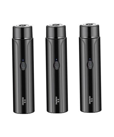 FOMIYES 3 Sets Electric Shaver Household Razor Male Supply Small Shaver Daily Use Shaver Maquina De Afeitar para Hombre Wear Resistant Men Razor Abs Plastic Travel Battery Pocket