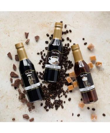 Jordan's Skinny Syrups Trio Chocolate Collection | Fudge Brownie | Caramel Truffles | Salted Dark Chocolate Espresso | Jordan's Skinny Syrups Zero Sugar 3 x 375ml - Buy Online on GoSupps.com