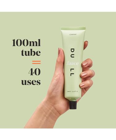 Faace Dull Daily Cleanser & Face Mask As Seen On Dragons Den - Brighter Smoother Radiant Skin - Kaolin Clay Green Tea Vitamins C & E - Made in UK - Vegan & Organic Skincare 100ml - Buy Online on GoSupps.com