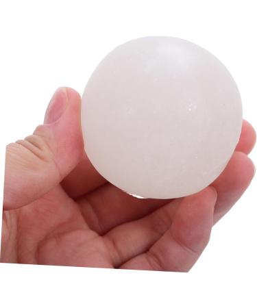 LIFKOME 2 Stuks Body Rolling Salt Stones For Massage Natural Salt Heated Blocks For Back Neck Shoulder Therapy Spa And Sauna Essential Oil Use - Buy Online on GoSupps.com