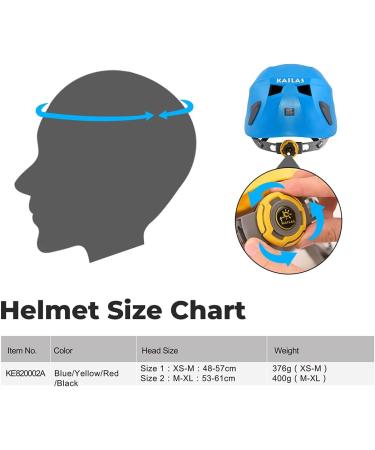 KAILAS Aegis Lightweight Rock Climbing Helmet - Adjustable Mountaineering Safety Helmet for Men, Women, and Kids - Ideal for Hiking, Caving, and Work at Height - Blue (XS-M) - Buy Online on GoSupps.com