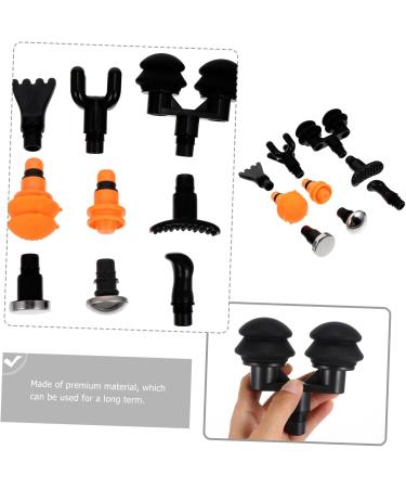 Beaupretty 3 Sets of 9 Massage Heads with Fascia Adapter for Muscle & Fitness Massage Devices | International Shipping Available - Buy Online on GoSupps.com