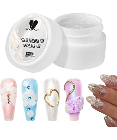 3D Sculpting Nail Gel | Solid Nail Gel for Sculpting - 5ml Non-Sticky Manicure for Extensions Sculpting Home Use Beginners Girls Women - Buy Online on GoSupps.com