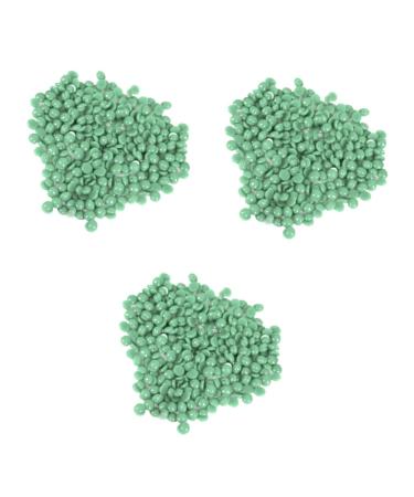 Doitool 3ST Hard Wax Pearls - Painless Hair Removal with Cooling Artificial Rolls & Hard Wax Cream - Light Green 3PCS - Buy Online on GoSupps.com