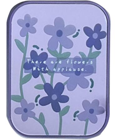 AWYDKY Portable Contact Lens Trip Kit | Cute Purple Storage Set with Tweezers & Solution for Travel - Buy Online on GoSupps.com