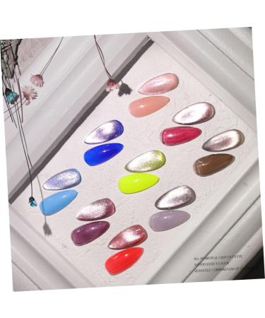 FOYTOKI 3 Pcs Nail Polish Chameleon Cat Eye UV Polish Gel UV LED Nail Gel Polish Manicure Accessories - Buy Online on GoSupps.com