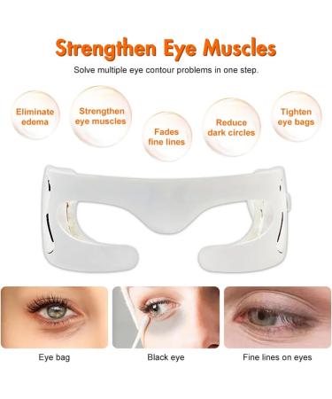 Advanced Red Light Therapy Eye Mask - Enhance Collagen Smooth Wrinkles & Reduce Puffiness | International Shipping - Buy Online on GoSupps.com