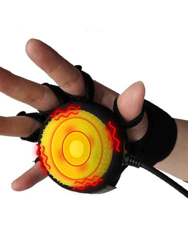 ZZBB Hand Rehabilitation Gloves Heating Vibration Finger Orthoses Hand Hemiplegia Rehabilitation Rehabilitation Equipment for Stroke Hemiplegia Flexion Correction - Buy Online on GoSupps.com