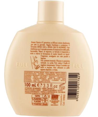  Italian Gourmet E.R. Breeze Classico 67 Squeeze Classico 67 Deodorant without Gas and Aluminium Salts 100 ml + Italian Polpa Gourmet Polpa 400 g Pack of 12 - Buy Online on GoSupps.com