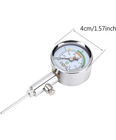 Precise Mini Utility Pressure Meter for Basketball Football & Volleyball - Accurate Barometer Tool for Pressure Testing & Setting - Buy Online on GoSupps.com