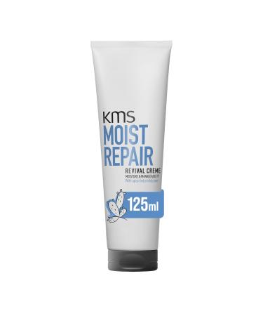 KMS MoistRepair Revitalizing Cream 125ml Enhanced Formula Hydration and Manageability with Recycled Prickly Pear, Vegan Formula