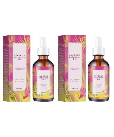 2pcs Depilatory Care Essential Oil Gentle Skin Care Smooth Body Skin Hair Removal Cleansing Moisturizing Daily Care Essential Oil