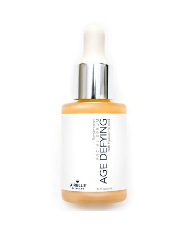 Airelle Age-Defying Facial Serum | Anti-Aging Helps Reduce Wrinkles Fine Lines Crows Feet | Dermatologist Recommended | Hyaluronic Acid Berrimatrix | Natural Ingredients | .85 Fl Oz