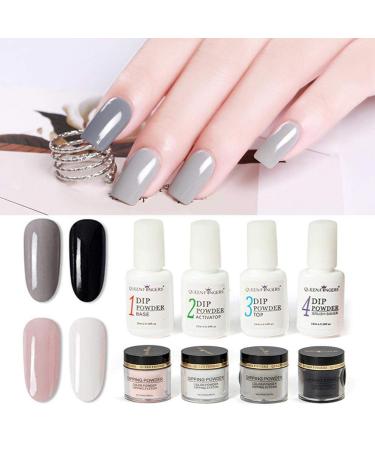Dip Powder Starter Kit Glitter Nail Polish Dipping System Nail Art Kit For Nails Care