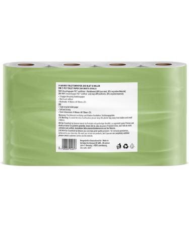 Buy Amazon Eco Toilet Paper - 100% Recycled 3-Layer Fragrance-Free 200 Sheets 8 Rolls - Eco-Friendly International Shipping - Buy Online on GoSupps.com