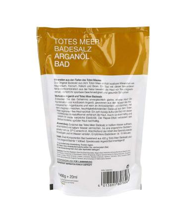 Dermasel Dead Sea Swimming Salt with Argan Oil - Revitalize Your Bath Experience - Buy Online on GoSupps.com