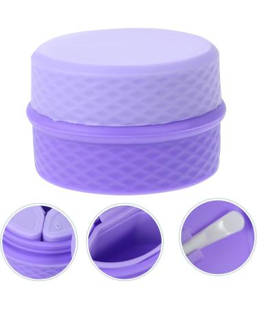ABOOFAN 4 Sets Cream Box Makeup Containers Silicone Travel Bottle Travel Lotion Makeup Cream Jar Empty Sample Container Empty Makeup Pot Cosmetic Jar with Lid Lip Scrub Jar Cream Holder - Buy Online on GoSupps.com