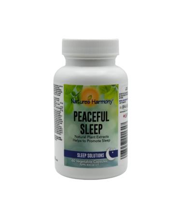 Nature's Harmony Peaceful Sleep 60 Vegetable Capsules