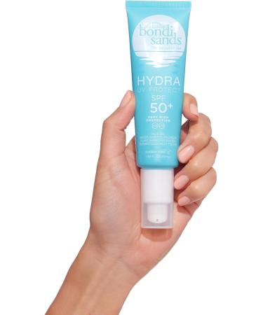Bondi Sands Hydra UV Protect SPF 50+ Face Gel | Provides UVA & UVB Protection | Infused with ethically sourced algae | 50ml/1.69 FL OZ - Buy Online on GoSupps.com