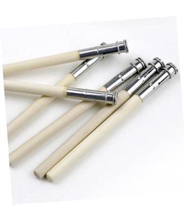 Lurrose 5pcs Metal Pencil Wood Pencil Extender Pen Bulk Pencil Lengthener Bracket Extension Seat Single Head - Buy Online on GoSupps.com