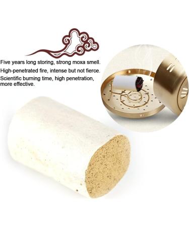 Zjchao Moxa Rolls for Health Care - Mild Moxibustion Pain Relief Therapy (54 Pieces) - Relieve Tiredness Cold & Stress - Buy Online on GoSupps.com
