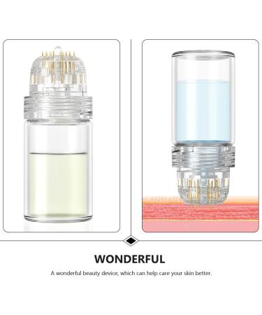 Anti Wrinkle Serum Microneedle Skin Bottle Moisturizing Facial Essence 20- needle for Women Beauty Anti Wrinkle Facial Essence Bottle 5.3x2.3cm - Buy Online on GoSupps.com