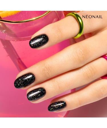 Neonail UV Top Coat Gel - Multicolor Holo Glitter Nail Polish 7.2 ml | UV Lacquer for Stunning Nail Design - Buy Online on GoSupps.com