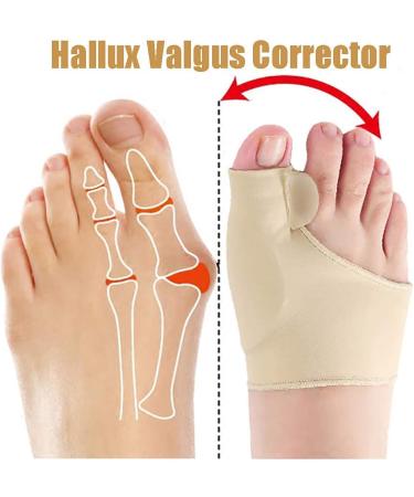 Jycch Toe Separator & Valgus Corrector - Fabric Gel Protector for Small Feet - Protects Adjusts & Comforts Your Toes - Buy Online on GoSupps.com