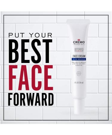 Cremo Defender Series Retinol Face Cream 1 oz - Anti-Aging Moisturizer - Buy Online on GoSupps.com