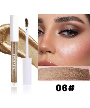 10-Piece Matte Glitter Eyeshadow Set | Highly Pigmented & Sweat Proof Liquid Shimmer | Long Lasting Quick Dry Makeup - Buy Online on GoSupps.com