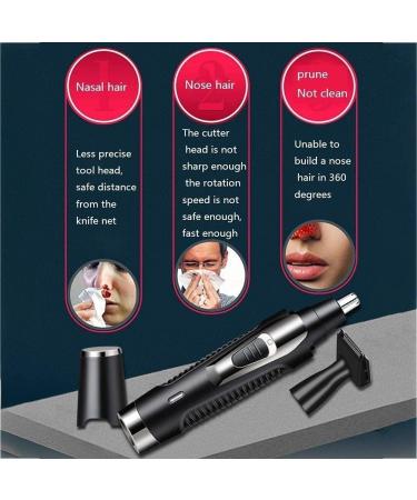 Ear and Nose Hair Trimmer - Professional & Painless Rechargeable Hair Trimmer for Men & Women | Waterproof Easy to Use Unisex - Buy Online on GoSupps.com