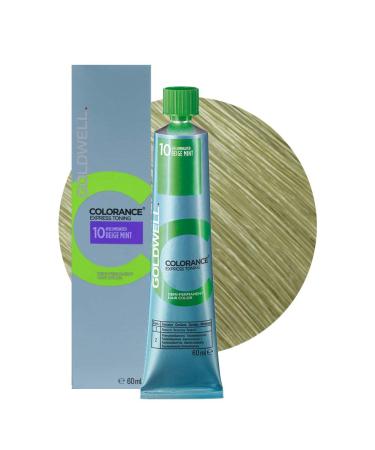 10 Beige Mint Goldwell Colorance Express Toning Tube 60ml
