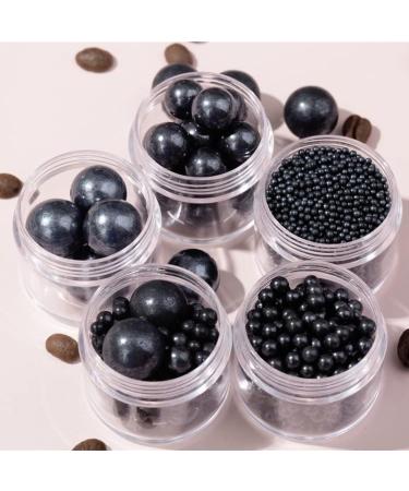 Sprinkles Black Edible Pearl Sugar Candy Cupcake Cake Topper 120g/ 4.2oz Decorative Glitter Sprinkle Mix for Baking Cake and Cookie Decorating - Buy Online on GoSupps.com