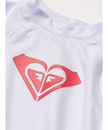 Roxy Girls' Whole Hearted Rashguard Set - Bright White 2020 - Buy Online on GoSupps.com