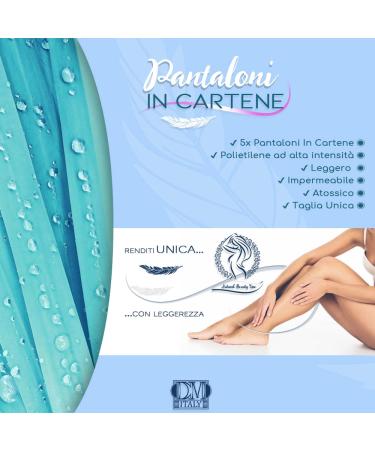Cartene Pants for Mud & Anti-Cellulite | Made in Italy | 5 Pieces for Aesthetic Skin Treatments & Professional Pressotherapy - Buy Online on GoSupps.com