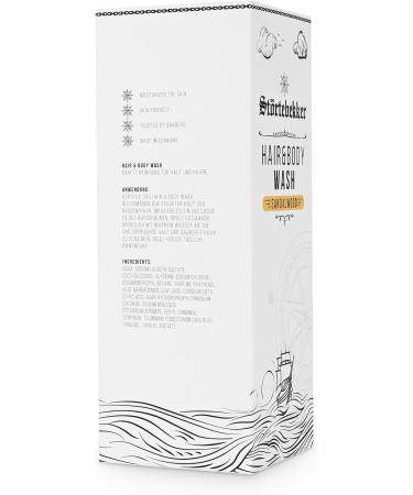 St rtebekker Premium Hair & Body Wash Sandalwood 2in1 shampoo and shower gel for men moisture shampoo with aloe vera shower gel and shampoo for men 500 ml from natural ingredients - Buy Online on GoSupps.com