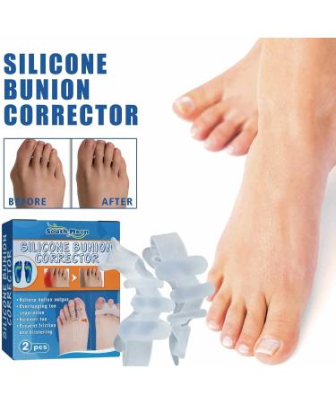 Jimtuze Reusable Silicone Gel Toe Stretcher for Foot Health Care | Ideal for Tennis Shoes, Flats, Heels, and Boots - Buy Online on GoSupps.com