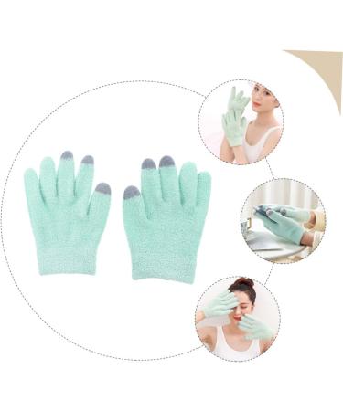 DOITOOL 1 Pair Gel Gloves Cracked Gloves Cosmetic Glove Gloves for Dry Cracked Hands Cracked Hands Repair Gloves Finger Gloves Hand lotions Skin Care Gloves Skin Gel Screen Yarn 20X13CM - Buy Online on GoSupps.com