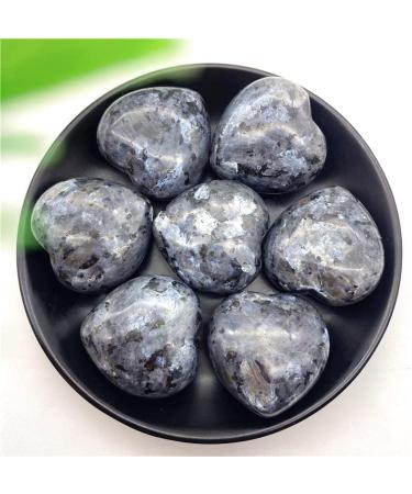 1pc Natural Labradorite Heart-Shaped Raw Quartz Crystal Specimen Decor Quality Gemstone Stone Home Decor Stone Collection - Buy Online on GoSupps.com