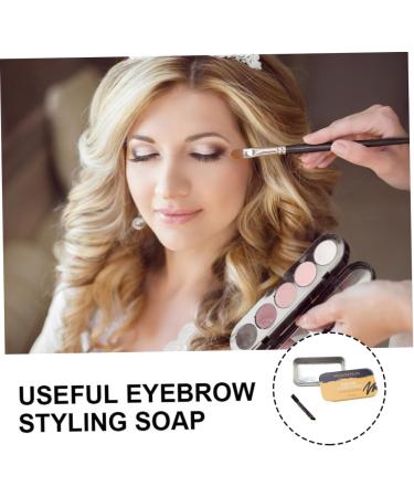 PLAFOPE 2 Pcs Eyebrow Styling Cream Brow Wax Eyebrow Soap Eyebrow Shaping Wax Lip Gloss Kit Wax Stick - Buy Online on GoSupps.com