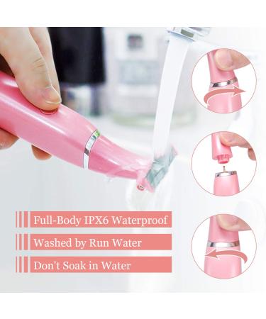 RenFox Electric Razors for Women - Rechargeable Bikini Trimmer for Pubic Hair, Legs, Arms, Underarms - Wet & Dry Shaver with 4 Trimming Combs - Buy Online on GoSupps.com