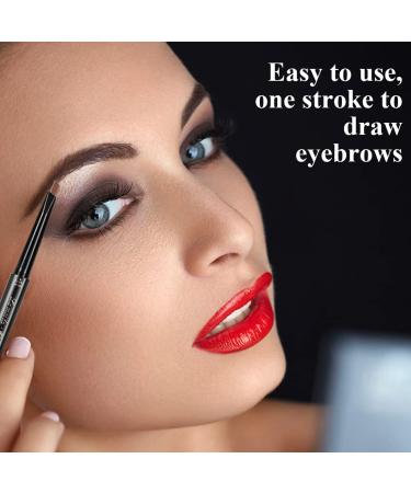 4-in-1 Dark Brown Eyebrow Pencil with Brush | Long-Lasting, Natural Brow Definition -1229016 - Buy Online on GoSupps.com