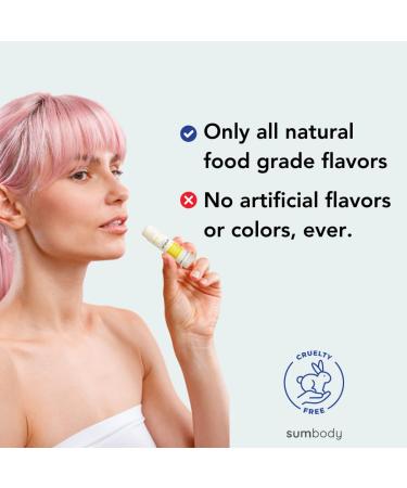 Natural Beeswax Lip Balm Gift Set - Assorted Flavors 100% Pure Ingredients Moisturizing & Nourishing for Dry Cracked Lips - Made in USA - Buy Online on GoSupps.com