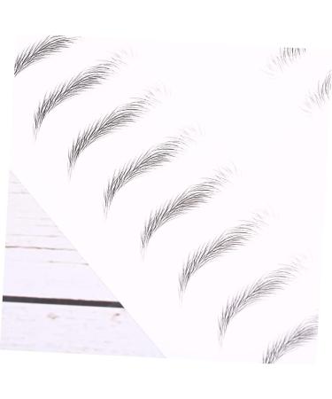 Beavorty 2 Sheets Waterproof Stickers Realistic Eyebrow Transfer Eyebrow Stickers 4d Disposable Tool - Buy Online on GoSupps.com