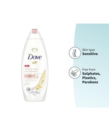 Dove Calendula-Infused Body Wash for Sensitive Skin | Hydrating & Sulfate-Free | 22 oz (Pack of 4) - Buy Online on GoSupps.com