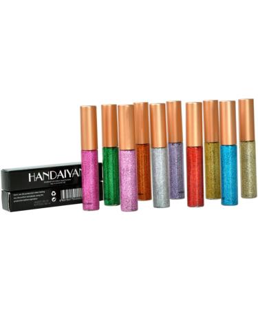 MAGICLULU Glitter Eyeliner 20 Pcs Shinny Eyeliner Eye Shadow Eyeliner Pencil Liquid Eyeliner Flash Liquid Eyeshadow - Buy Online on GoSupps.com