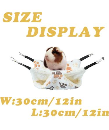 BDSHUNBF 2PCS Hamster Hanging House Banana Hamster Swing Hammock Double-Layer Small Pet Cage Small Animals Soft Plush Pet Accessories Rat Rabbit Squirrel Guinea Pig Nap Sack Warm Ferrets Hideout - Buy Online on GoSupps.com