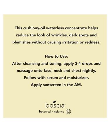 boscia 0.6% Pro-Retinol Repair + Renew Waterless Advanced Treatment - Vegan Cruelty-Free Natural Skin Care - For Fine Lines & Wrinkles - 1 fl oz 1 Fl Oz (Pack of 1) Clear - Buy Online on GoSupps.com